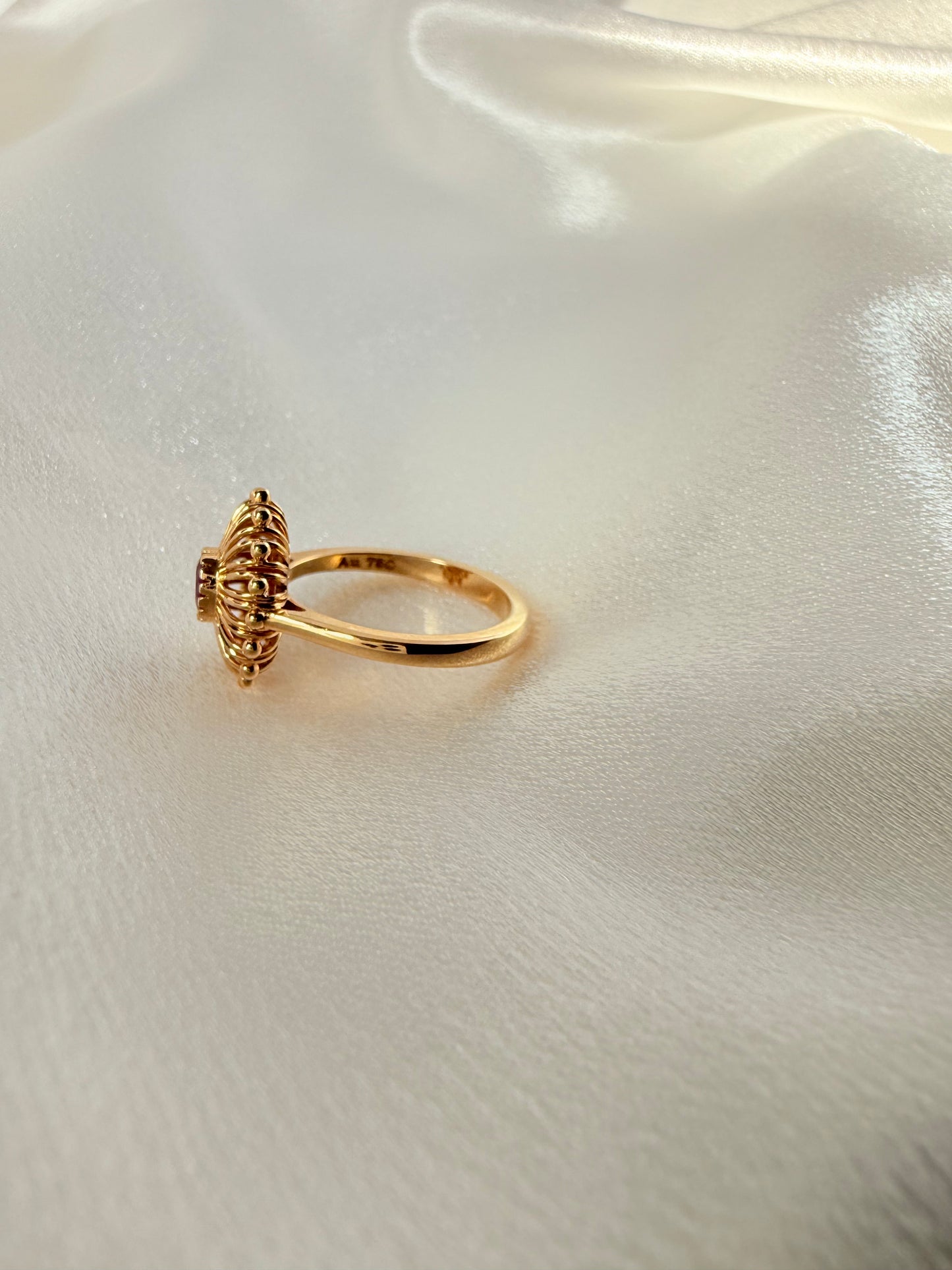 AFGHAN DESIGN RUBY RING