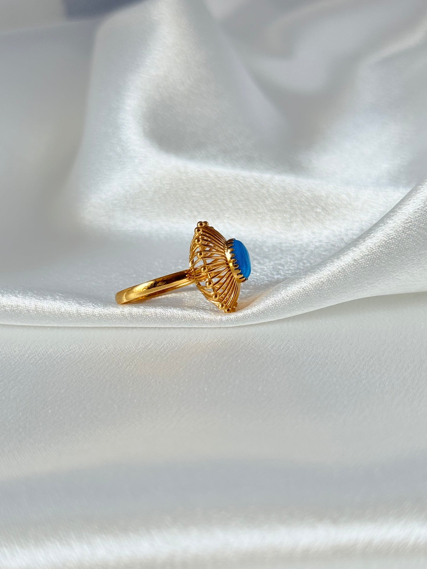 AFGHAN DESIGN TURQUOISE RING