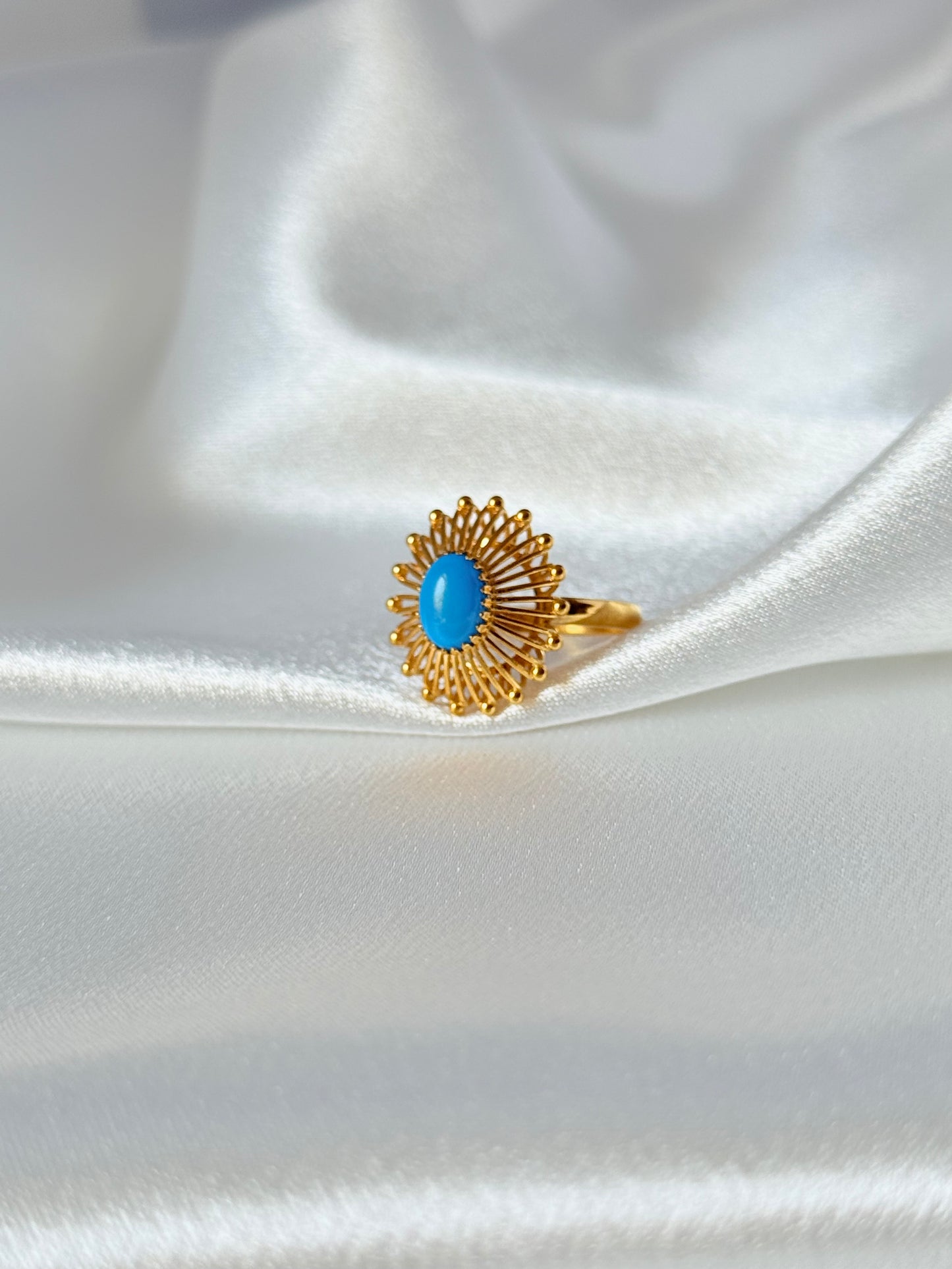 AFGHAN DESIGN TURQUOISE RING