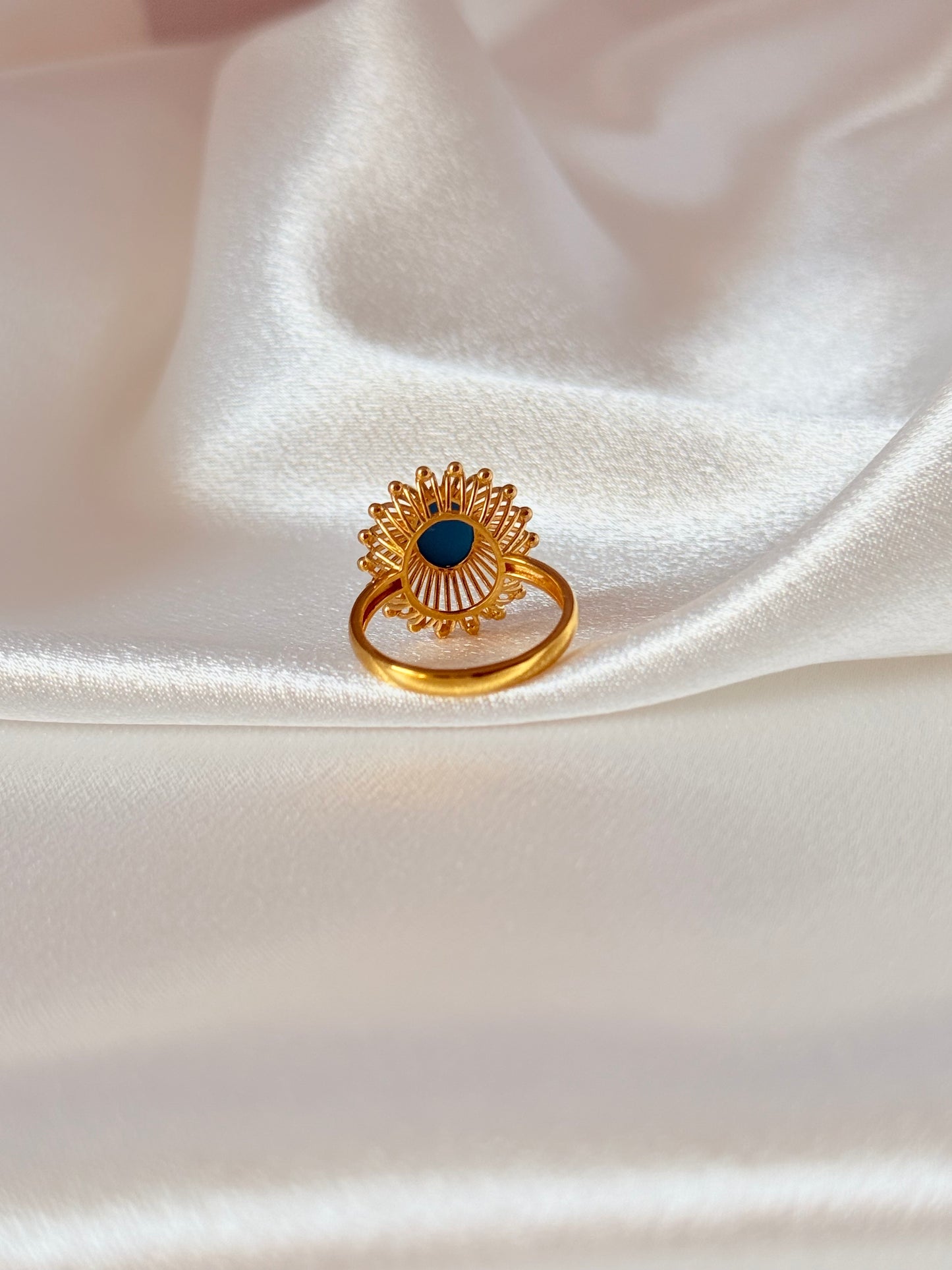 AFGHAN DESIGN TURQUOISE RING