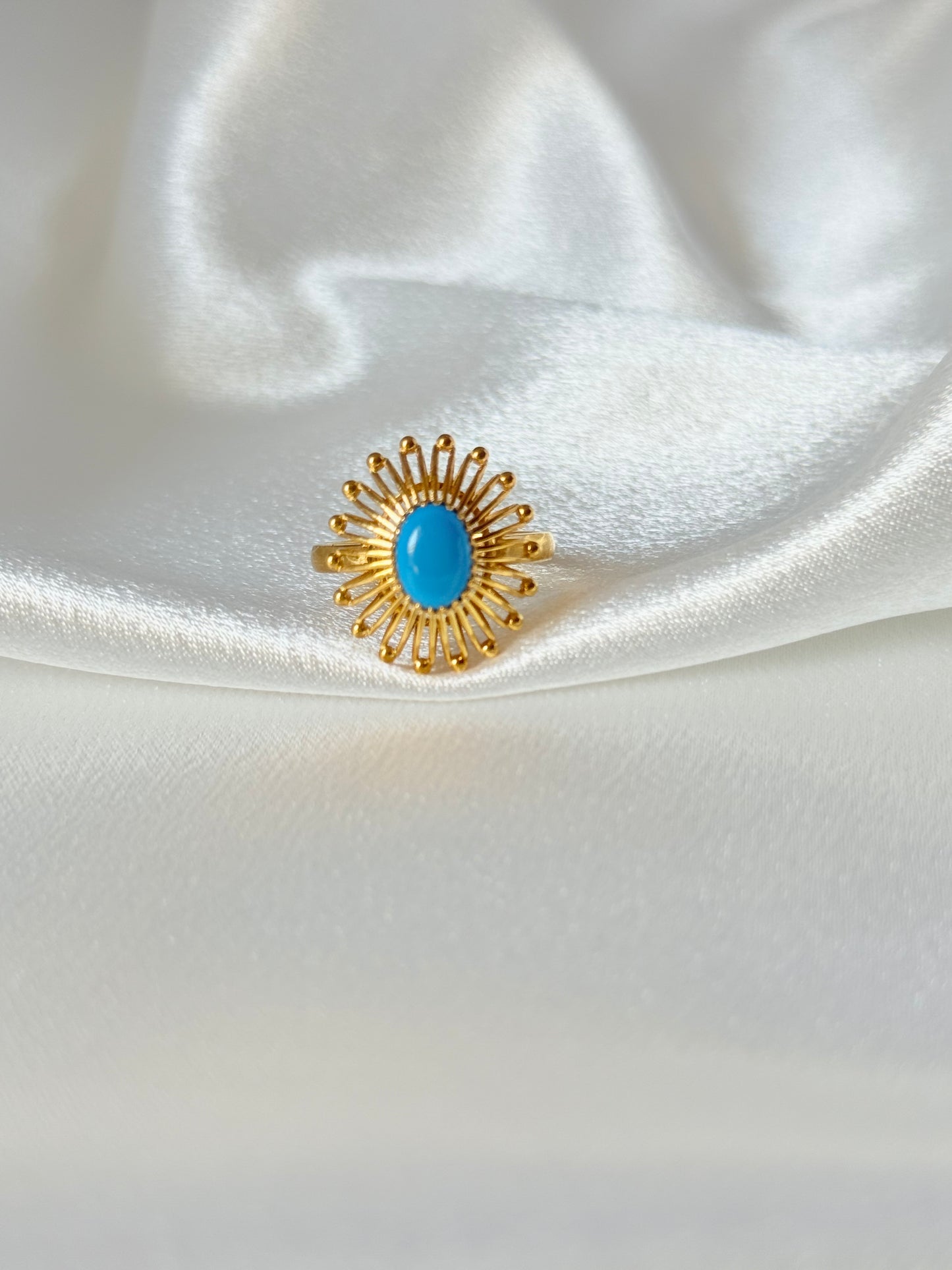 AFGHAN DESIGN TURQUOISE RING