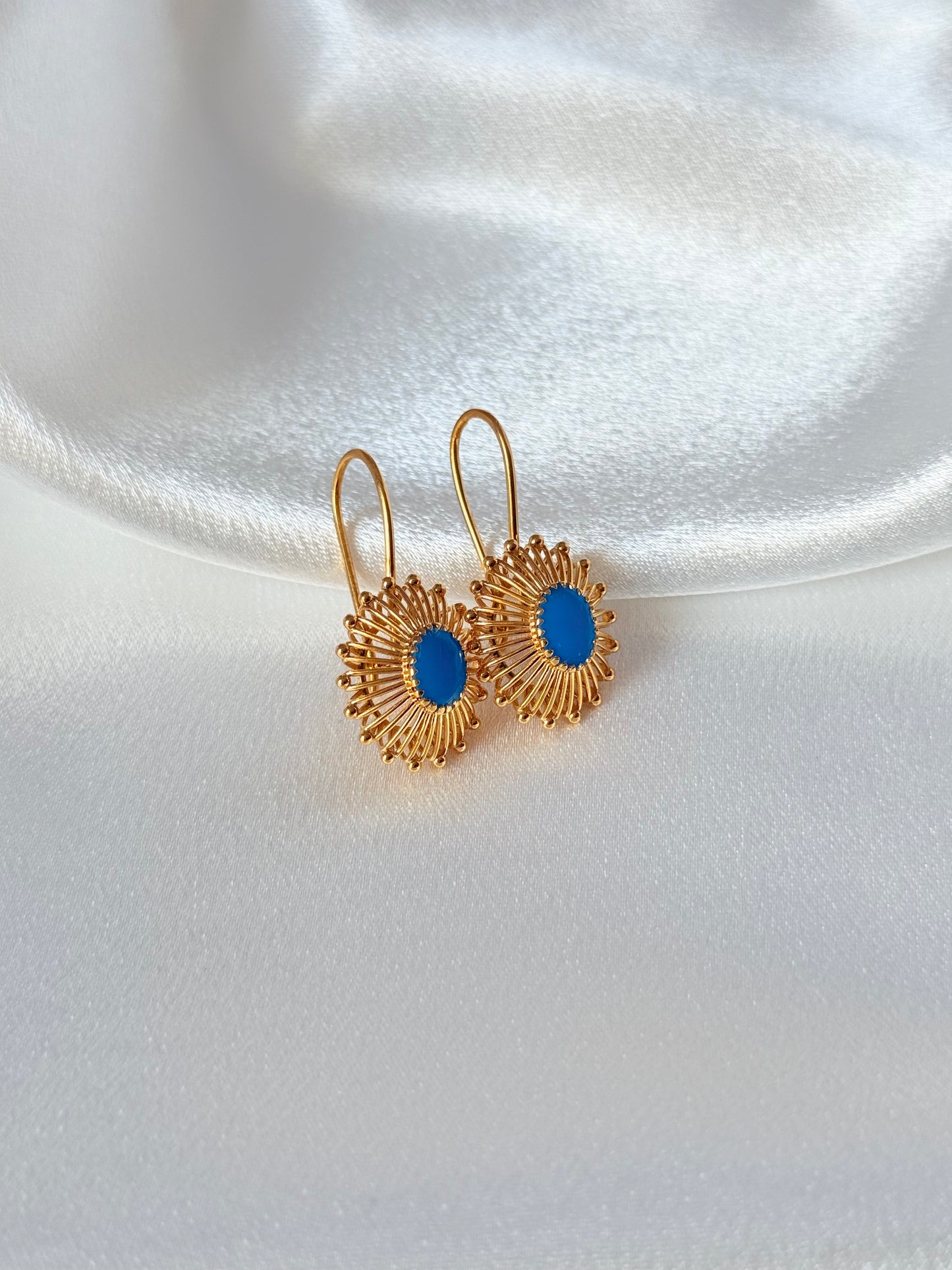 AFGHAN DESIGN TURQUOISE EARRINGS