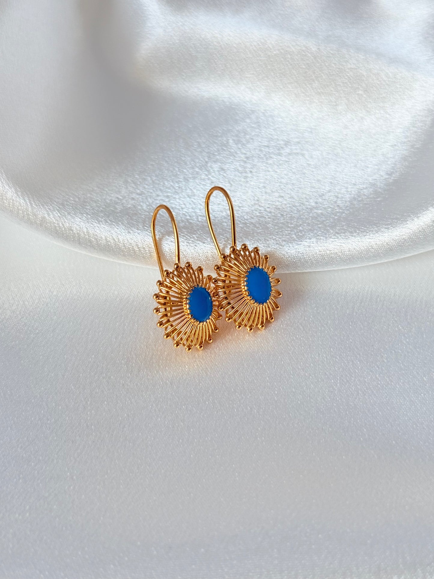 AFGHAN DESIGN TURQUOISE EARRINGS