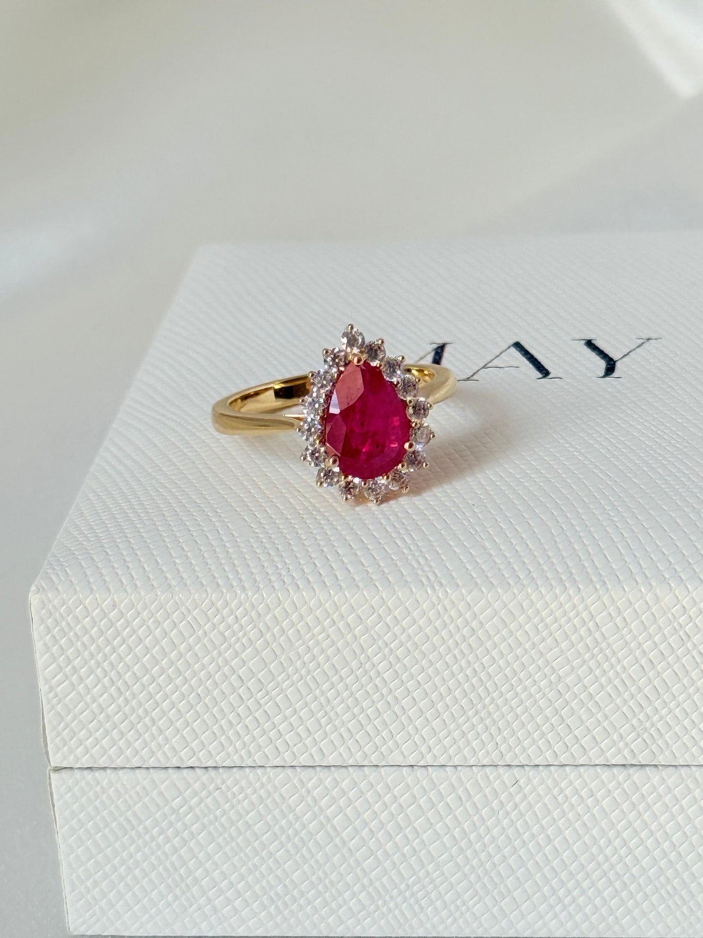 PEAR SHAPE RING