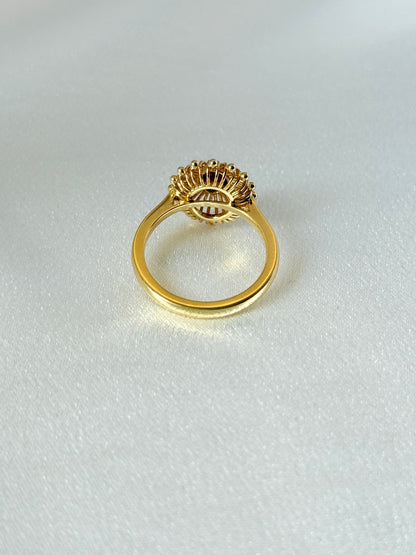 AFGHAN DESIGN RUBY RING