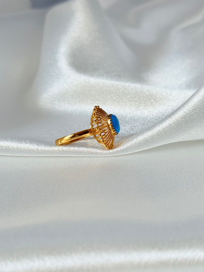 AFGHAN DESIGN TURQUOISE RING