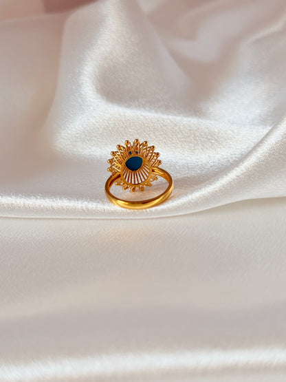 AFGHAN DESIGN TURQUOISE RING