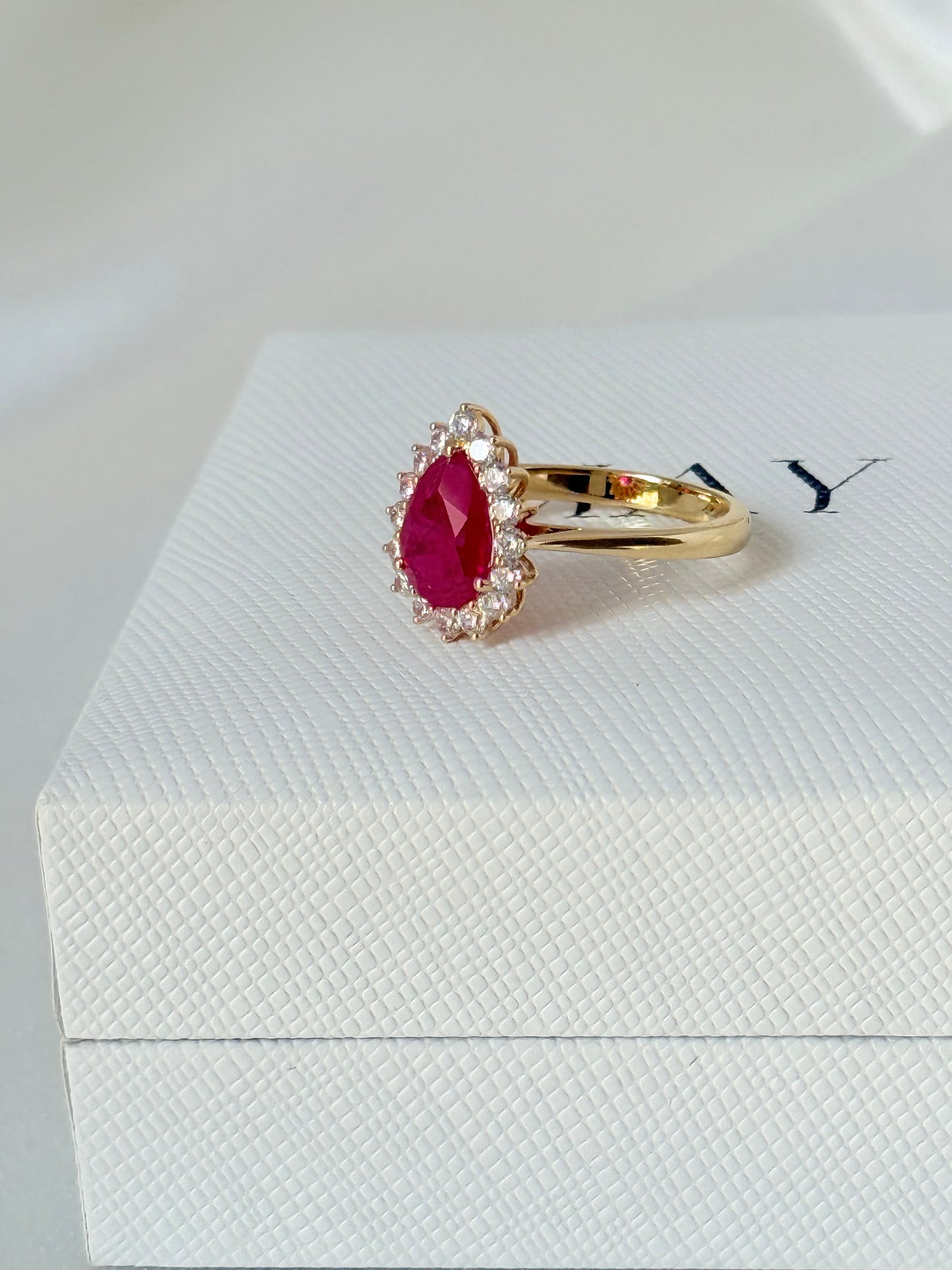 PEAR SHAPE RING